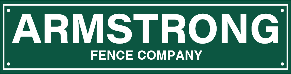 armstrong fence company logo